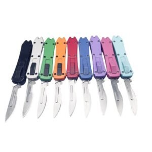 Scalpel Utility Knife With 10 Blade Knife Red Box Cutter