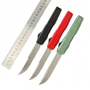 Straight Out Switchblade Knife