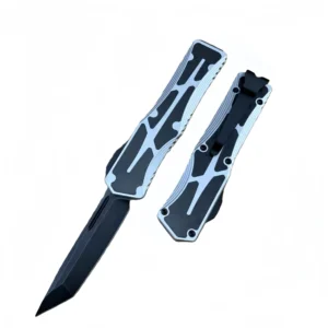 Switchblade with carbon fiber handle