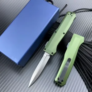 OTF straight-out switchblade knife