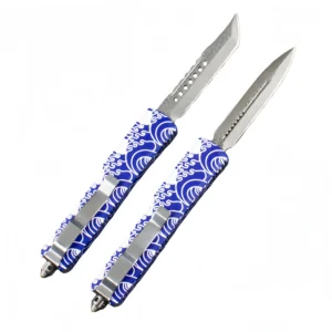 Geisha Straight Out Switchblade – Damascus