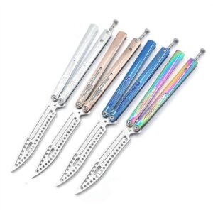 Particle ORCA Practice Butterfly Integrated Alloy Handle High Quality CNC