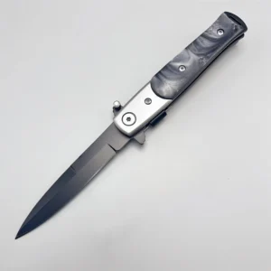 Stiletto folding knife