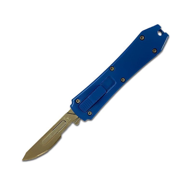 5-2.jpg Scalpel Utility Knife With 10 Blade Knife Blue Box Cutter