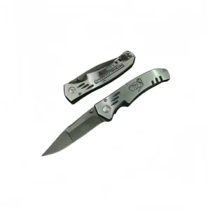 Pocket Knife with Engraved Handle