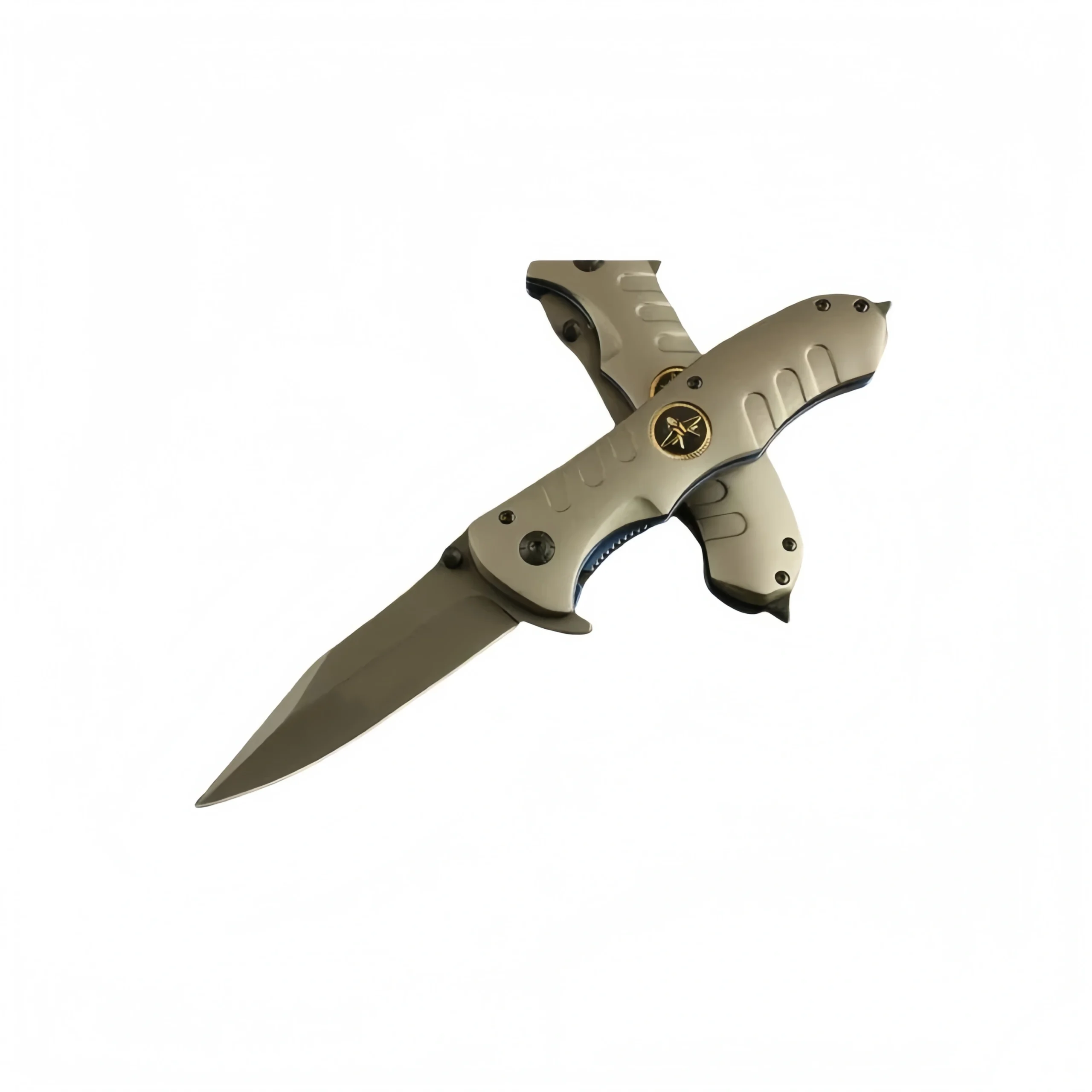 F39-scaled-1-2.webp Outdoor Folding Pocket Knife with 58HRC Blade and Pilot Emblem Handle