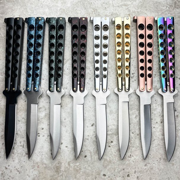 Helix-Butterfly-Balisong-Knife.jpg 5.25 Inch Closed Helix Butterfly Balisong Knife