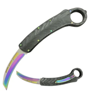 rainbow Karambit otf knife -TKK238-010
