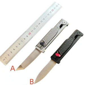 gravity carrot knife with aluminum alloy handle