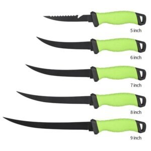 5/6/7/8/9 INCH Stainless Steel Plastic Fish Knife
