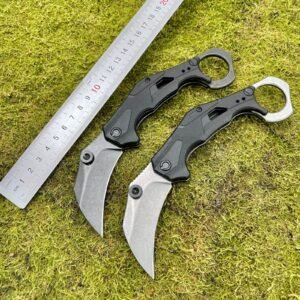 Karambit Knife Kaxiu Folding Knife Outdoor Multi-Function High Hardness edge Folding Claw Knife
