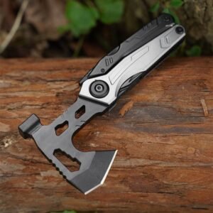 Multifunctional survival axe pliers folding knife pliers hammer with flint multi-purpose tool portable Outdoor axe