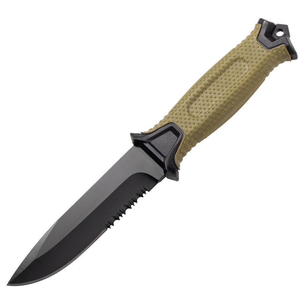 O1CN01NOBwTc1hy3rGxkRyp_2217774964345-0-cib.jpg Explorer II outdoor half-tooth outdoor utility knife wilderness exploration Compact knife—Green