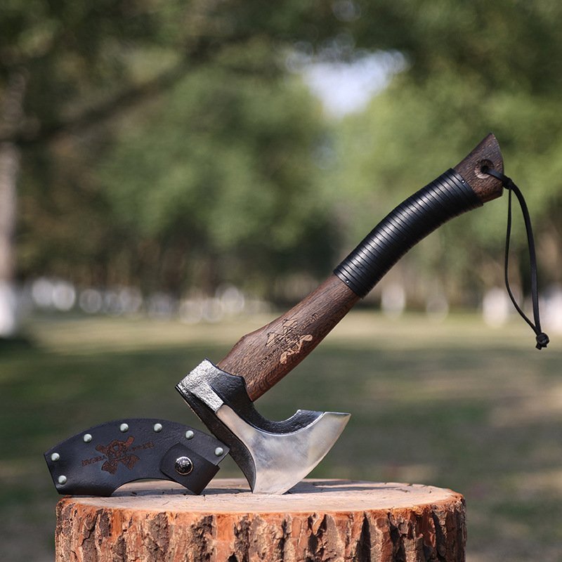 O1CN01OcN8Uk2FNb9hbXPmh_2215904588868-0-cib-1.jpg Professional Axe Camping Supplies Military Outdoor Ax Outdoors Hand Ax Firewood Multifunctional Hatchet Survival Accessories