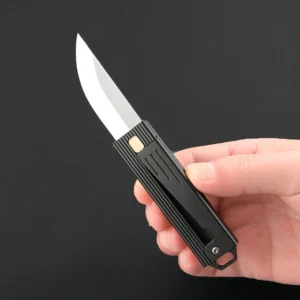 All-metal gravity knife outdoor aluminum alloy Compact knife pendant