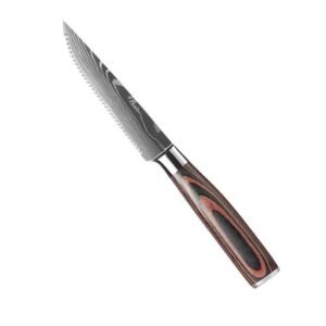 selling stainless steel serrated knife is sharp