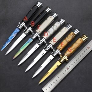 8.75Inch Pocket Stiletto knife switchblade flick knife folding knife