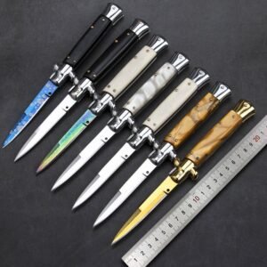 8.75Inch Pocket Stiletto knife switchblade flick knife folding knife