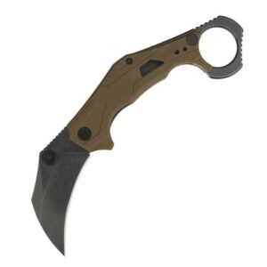Karambit Knife Kaxiu Folding Knife Outdoor Multi-Function High Hardness edge Folding Claw Knife
