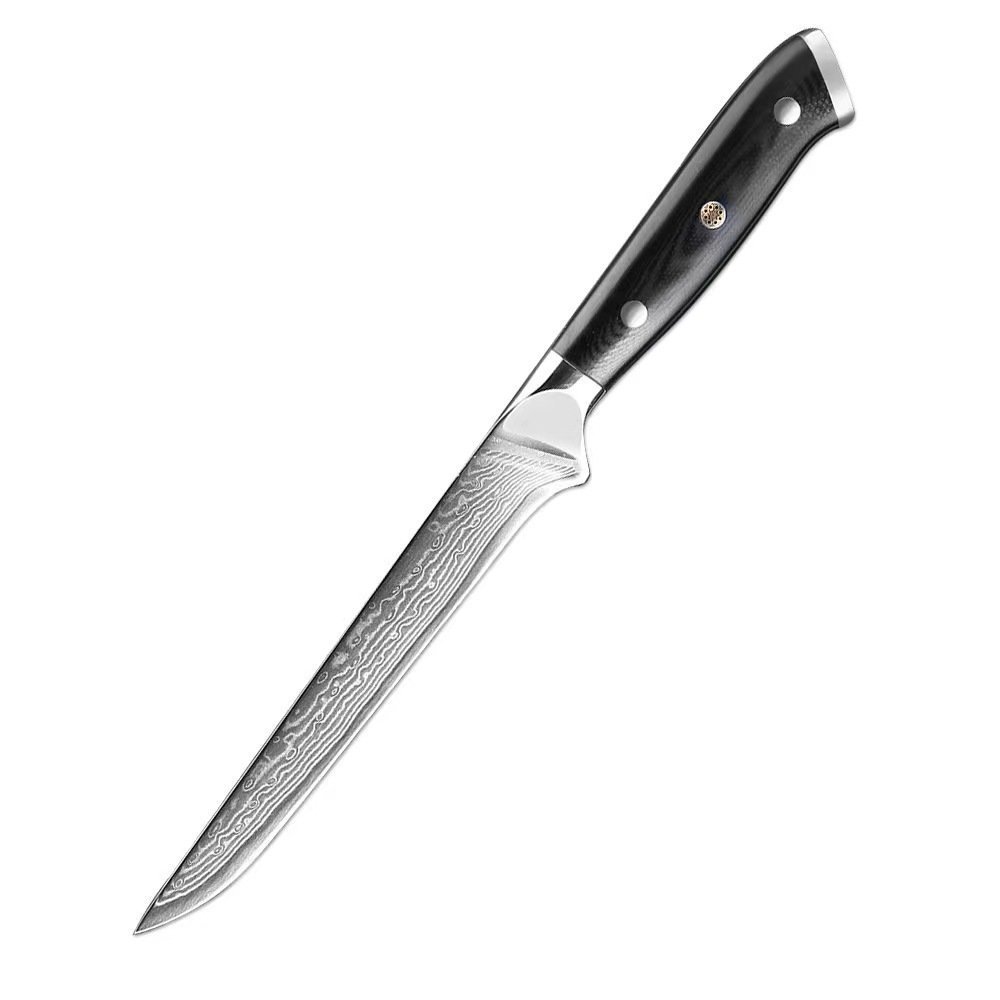O1CN01d4vd9U1buxMsGrwia_2213187753526-0-cib-7.jpg Damascus steel G10 handle meat cutting and boning knife
