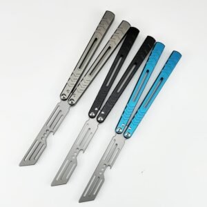 Siren Folding Butterfly Knife Training Practice Knife