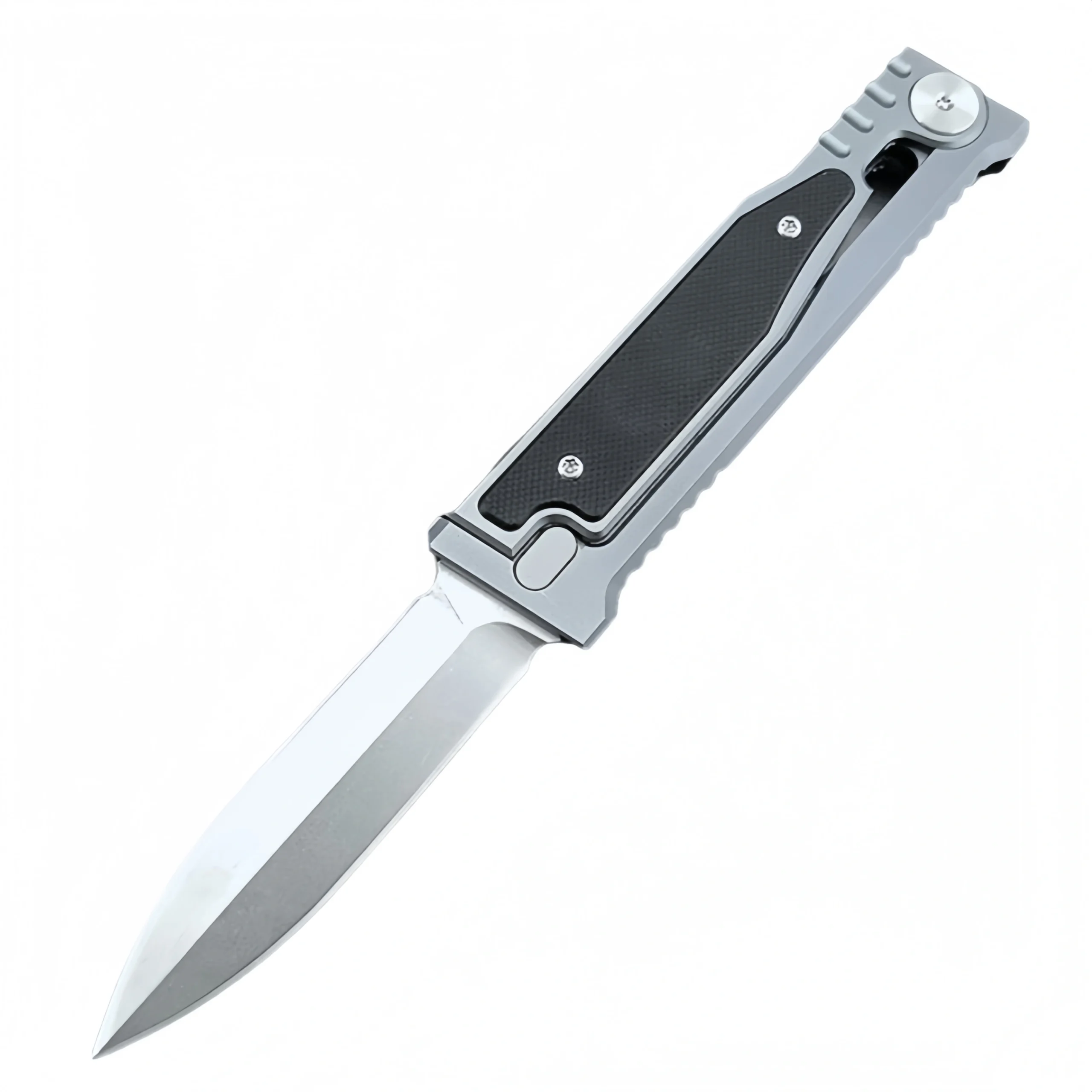 O1CN01sPXlcP277YX50KaYC_2219131717750-0-cib-scaled-1-2.webp Gravity knife aluminum alloy handle D2 high hardness EDC