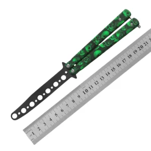 CSGO butterfly knife CS butterfly knife novice practice knife butterfly comb toy practice knife full steel unsharpened