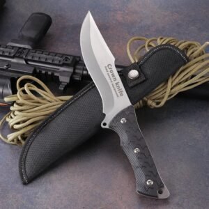 Wild Wolf Outdoor outdoor utility knife camping high hardness edge wilderness survival knife