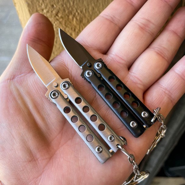 Quicky-Keychain-Butterfly-Knife-Mini-Novelty-Balisong.jpg Mini Butterfly Knife keychain small balisong