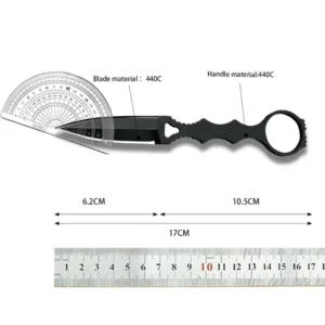 Fixed Blade Knife Stainless Steel Blade with Kydex Sheath Camping Portable Survival Outdoor Multitools Hand EDC Knives