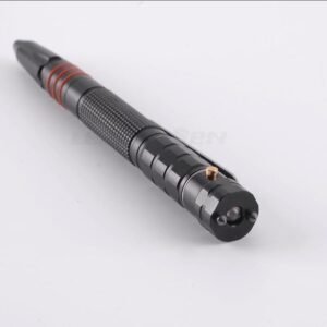 T-7 Double Tungsten Steel Head Outdoor Outdoor Pen Glass Breaker EDC Outdoor Survival Pens Multifunction LED Lighting Pen
