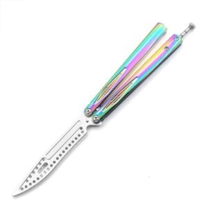 Particle ORCA Practice Butterfly Integrated Alloy Handle High Quality CNC