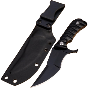 US-D2 Steel All Tang One edge Outdoor straight knife, outdoor hunting survival knife, fishing and hiking essential knife