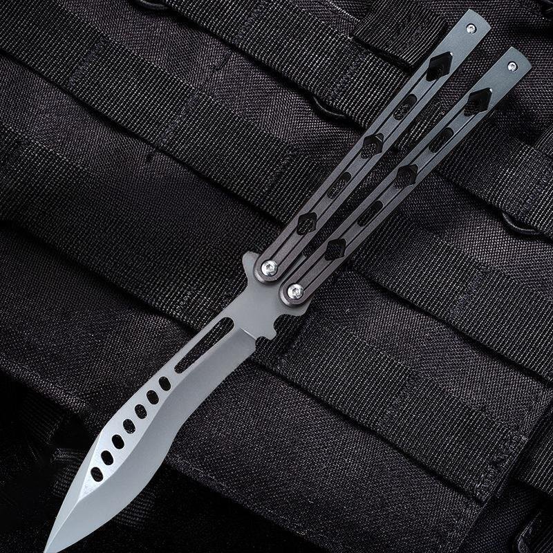 主图-01-1-1-2.jpg 9 Curved Blade Balisong Trainer Knife