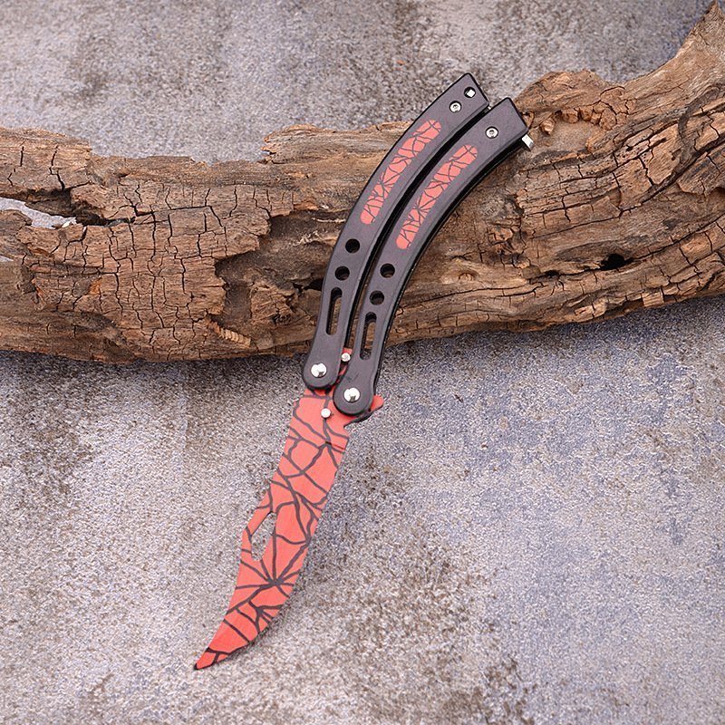 主图-26.jpg CSGO Butterfly BALISONG Trainer Knife