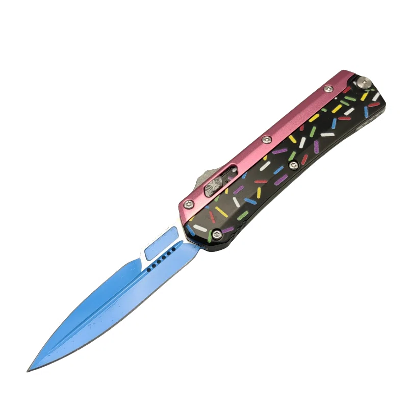 微信图片_20250428153051-1.webp Sweet Warrior Snake OTF Knife – Pink & Black