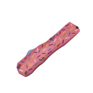 Pink Donut Switchblade OTF Knife